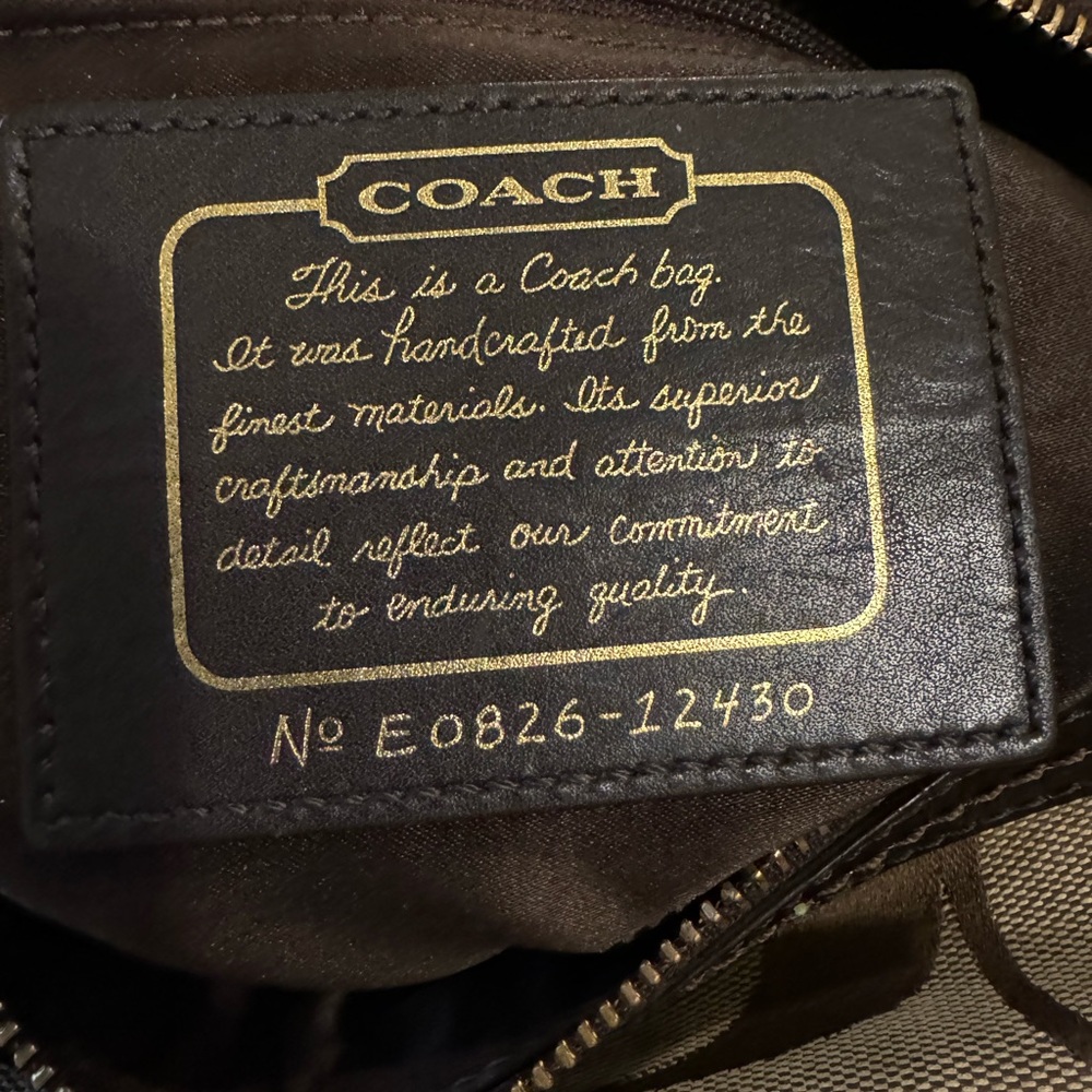 Coach shoulder bag - Picture 3 of 8